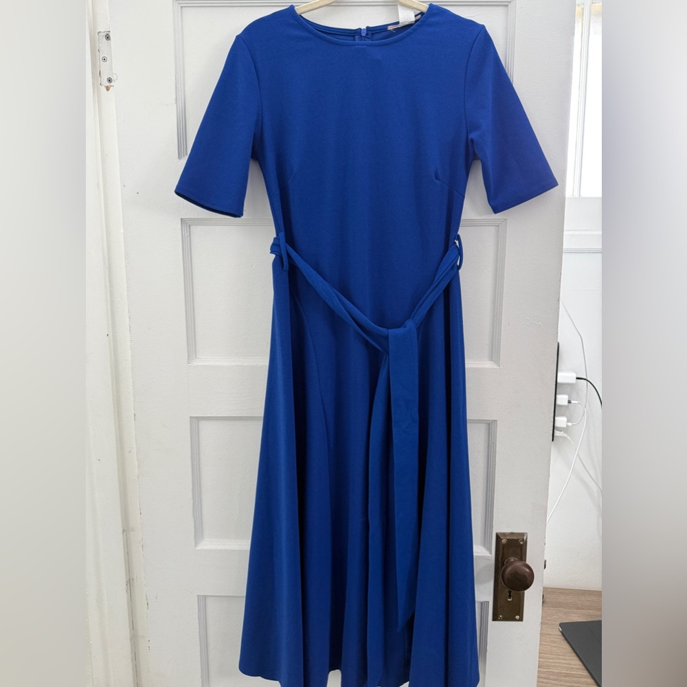 Royal Blue Midi Dress